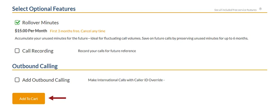 add features to plan