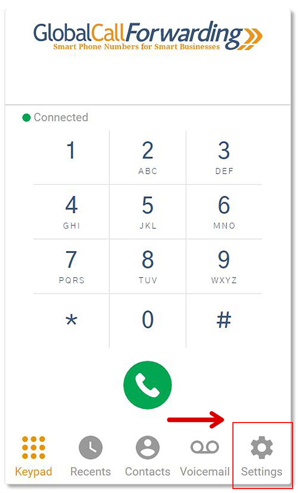 dialer settings