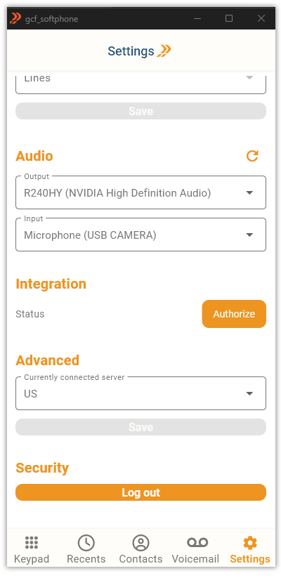 phone setting