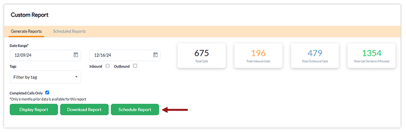 custom reports