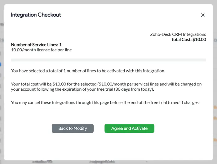 Zoho Desk activate