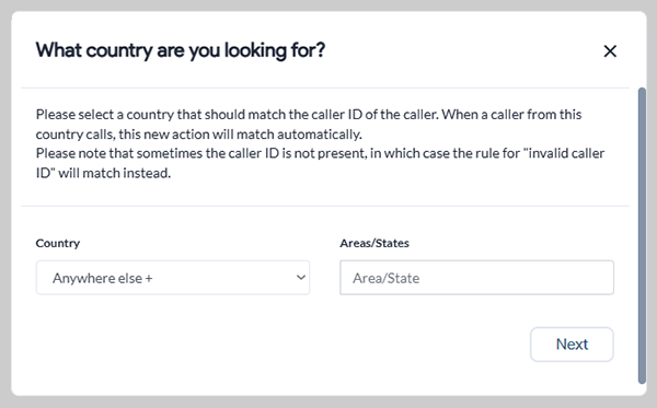 choose your country