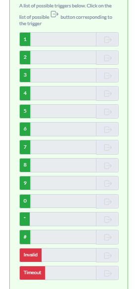 menu trigger options