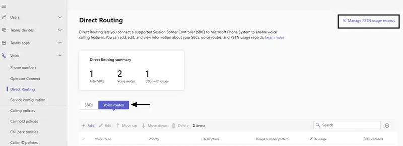 pstn usage