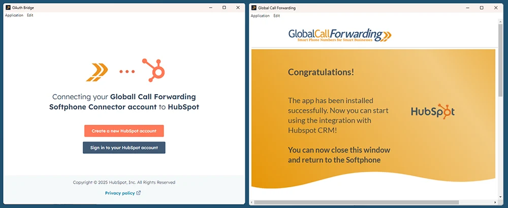 Hubspot authorize