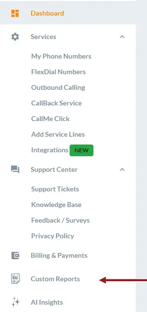 reports nav