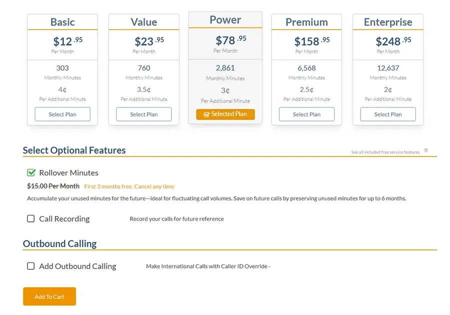 Prices and plans